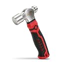 Small Ball Peen Hammer, 8 oz Stubby Short Handle Ball Ping Hammer