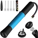 Ball Pump with Needle Storage, 5 Needles & Extension Hose for Sports Balls