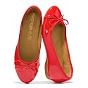 Ballet Flats for Women - Leather Insole