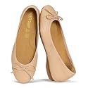 Ballet Flats for Women - Leather Insole