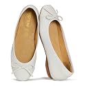 Ballet Flats for Women - Leather Insole