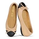 Ballet Flats for Women - Leather Insole