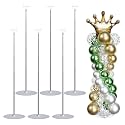 Balloon Arch Kit Balloon stand - Set of 6 Adjustable 7 Feet Balloon Arch Stands with Bases for Floor, Tall Balloon Tower Pillar Assembly Kit for Birthday, Party Decorations