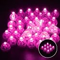 Balloon Lights, Mini LED Lights for Balloons, 100 PCS, Pink