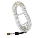 11 Meter Hose Pipe with M22 Connector Suitable for All Pressure Washer Machine Gaocheng, Cazar, Ballorex, JPT, STARQ, Bose,Vantro, Btali etc. (White)
