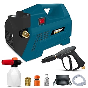 cz-cw155 2600 w 150 bar pressure washercar washer with pressure control knob10m hydraulic hose 500ml capacity foam canon with brass quick connector amp accessories