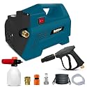 (CZ-CW155) 2600 W 150 Bar Pressure Washer/Car Washer with Pressure Control Knob,10m Hydraulic Hose, 500ml Capacity Foam Canon with Brass Quick Connector & Accessories.