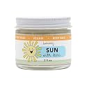 BALM! Baby SUN! Kids Mineral Formula With Non-Nano Zinc Oxide In Glass Jar or Eco Stick - Vegan, Natural Ingredients - For Body & Face (2oz Glass Jar)
