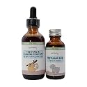 Balm Baby Teething Rescue Kit – Bye Bye Teething Natural Calming Tincture & Topical Teething Oil Rub | Kids Relief for Gum Inflamation & Discomfort - Organic, Herbal and Gentle - Glass Bottles