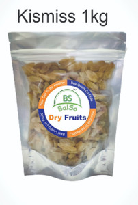 balso bs-premium large kishmish raisins-best quality kishmish-1kg raisins 1 x 1 kg