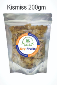 balso bs-premium large kishmish raisins-best quality kishmish-200gm raisins 1 x 200 g