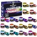 BALTIC DAY - Chameleon Mica Powder, 16 Jars of Color Shift Mica Powder Set - Epoxy Resin Color Pigment - Chameleon Powder - Holographic Mica - Resin Pigment