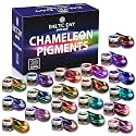 BALTIC DAY - Chameleon Mica Powder, 20 x 5g Jars of Color Shift Mica Powder Set - Epoxy Resin Color Pigment - Chameleon Pigments - Holographic Mica Powder for Resin