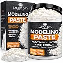 BALTIC DAY - Modeling Paste, 850g/30oz Extra Large Texture Paste for Canvas Painting, Thick White Acrylic Modeling Paste for Texture Art, Mixed Media, Painting, DIY Crafts
