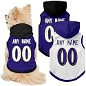 Baltimore Dog Clothes Custom Jersey Style Dog Hoodie for Pet