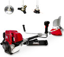 Balwaan Brush Cutter 4 Stroke Side Pack Crop Cutter Machine | Lawn Trimming | Fuel Grass Trimmer