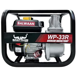 balwaan krishi water pump 3 inch outlet 7hp 4-stroke petrol engine wp-33r