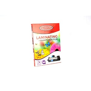 bambalio professional thermal laminating pouch 130 x 180mm - 125 microns 100 sheets lam-130