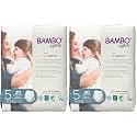 Bambo Nature Premium Eco-Friendly Training Pants, Size 5 (27-40 Lbs), 20 Count (Pack of 2)