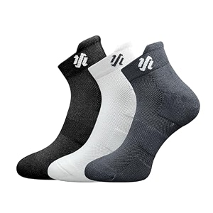bamboo ankle socks for men with terry cushioning  anti-bacterial breathable amp odor-free  extra soft padded for school office gym amp sports
