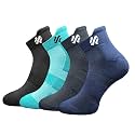 Bamboo Ankle Socks for Men with Terry Cushioning | Anti-Bacterial, Breathable &amp; Odor-Free | Extra Soft Padded for School, Office, Gym &amp; Sports
