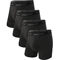 BAMBOO COOL Men's Boxer Briefs Ultra Breathable Underwear Multipack