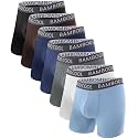 BAMBOO COOL Men's Cooling Underwear Ultra Soft Breathable Boxer Briefs Pack