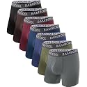 BAMBOO COOL Men's Cooling Underwear Ultra Soft Breathable Boxer Briefs Pack