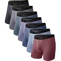 BAMBOO COOL Men's Cooling Underwear Ultra Soft Breathable Boxer Briefs Pack
