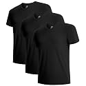 BAMBOO COOL Men's Undershirts V Neck, Moisture-Wicking Soft T-Shirts 3 Pack