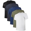 BAMBOO COOL Mens Undershirts Pack, Soft T Shirts for Men, Moisture Wicking