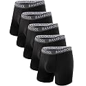 BAMBOO COOL Ultra Soft &amp; breathable Mens Underwear Boxer Briefs Pack