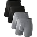 BAMBOO COOL Ultra Soft &amp; breathable Mens Underwear Boxer Briefs Pack