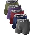 BAMBOO COOL Ultra Soft &amp; breathable Mens Underwear Boxer Briefs Pack