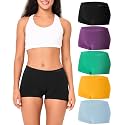 BAMBOO COOL Womens Boyshorts Underwear Mid Rise Boxer Briefs Panties