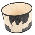 Bamboo Drum Lamp Shade Decorative Printed Lamp for Pendant Light for Restaurant Lighting and Home Décor Stylish Accent