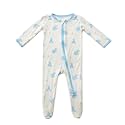 Bamboo Little Soft Baby Clothes Footie Pajamas