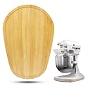 Bamboo Mixer Slider Compatible with Kitchen aid Bowl Lift 5-8 Qt Stand Mixer - Kitchen Countertop Storage Mover Sliding Caddy for Kitchen Aid 5-8 Qt Mixer