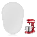 Bamboo Mixer Slider Compatible with Kitchen aid Bowl Lift 5-8 Qt Stand Mixer - Kitchen Countertop Storage Mover Sliding Caddy for Kitchenaid 5-8 Qt Mixer (5-8 Qt - White)