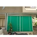 Bamboo Roll-up Blind Joint Shade Chick Window Closer/Curtains for Balcony, Windows, Outdoors, Door&amp; Ceilling 100% Waterproof Styliesh Green (4 feet Width 5 feet Height)