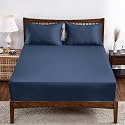 Bamboo Viscose Fitted Sheet King Size Only, 400 Thread Count