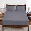 Bamboo Viscose Fitted Sheet Queen Size Only, 400 Thread Count