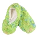 BambooMN Women's Heart Patterned Non-Slip Lined Travel Home Slippers