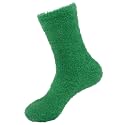 BambooMN Women's Colorful Fuzzy Socks - Soft Cozy Fluffy Warm Home Sleeping