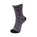 BambooMN Women's Colorful Fuzzy Socks - Soft Cozy Fluffy Warm Home Sleeping