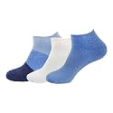 BambooMN Women's Super Soft Aloe Infused Fuzzy Nylon Spa Socks - Size 9-12 - Assortment J - 3 Pairs