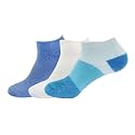 BambooMN Women's Super Soft Aloe Infused Fuzzy Nylon Spa Socks - Size 9-12 - Assortment D - 3 Pairs