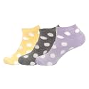 BambooMN Women's Super Soft Aloe Infused Fuzzy Nylon Spa Socks - Size 9-12 - Assortent M - 3 Pairs