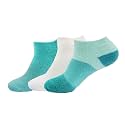 BambooMN Women's Super Soft Aloe Infused Fuzzy Nylon Spa Socks - Size 9-12 - Assortment E - 3 Pairs