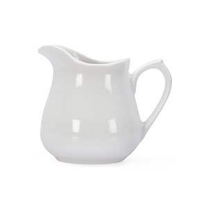 bamby white porcelain 125 ml tea pot for milk tea and coffee